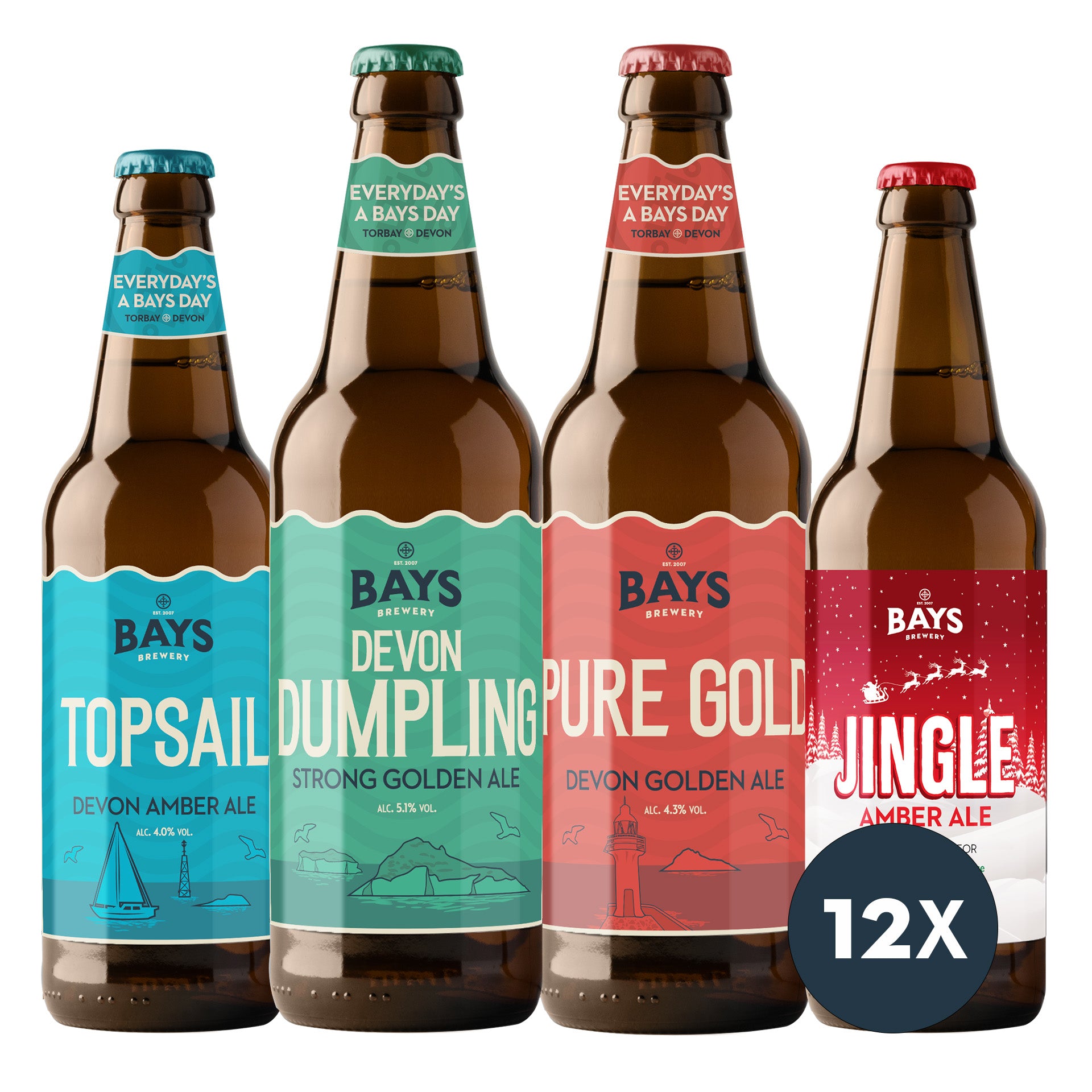 Bottled Ale Range - Bays Brewery