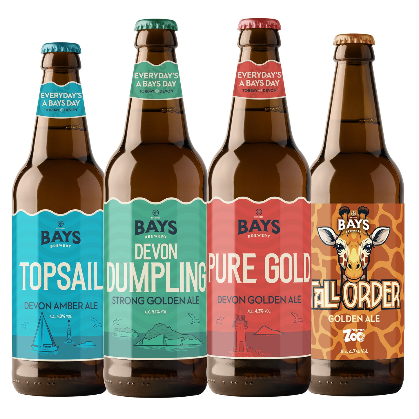 Bottled Ale Range - Bays Brewery
