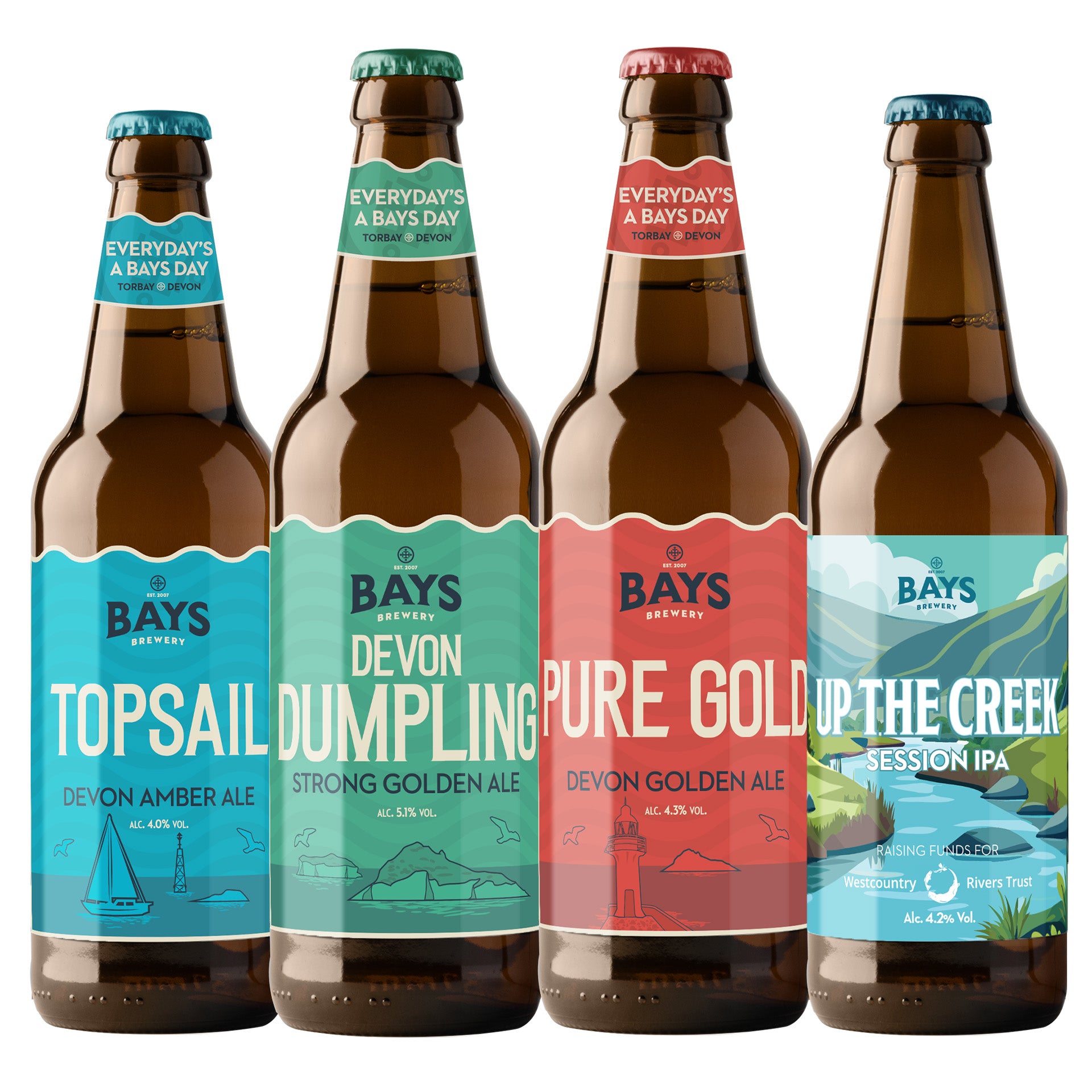 Bottled Ale Range - Bays Brewery