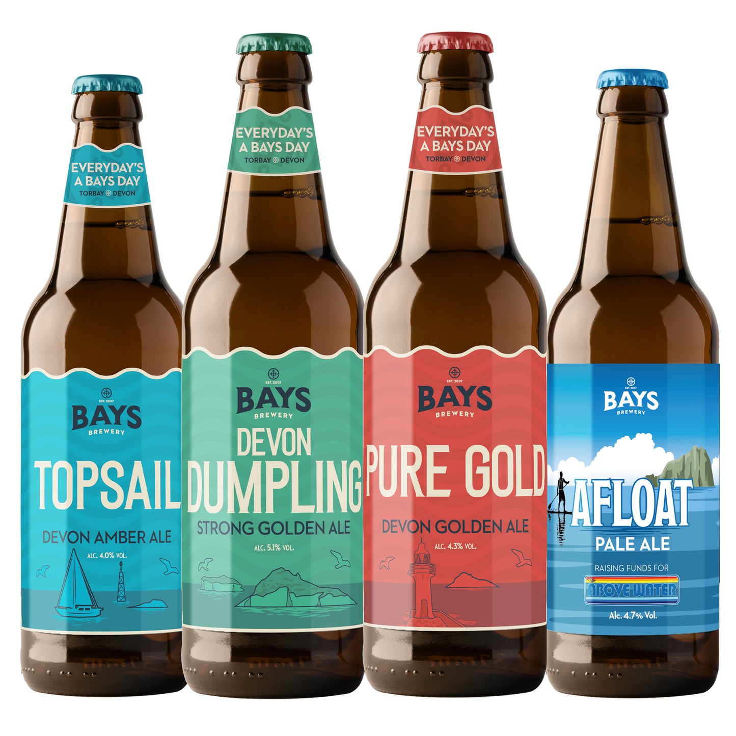 Bottled Ale Range - Bays Brewery